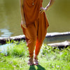 Artemis Harem Pocket Pant in TERRA COTTA, Size MEDIUM
