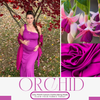 RESERVE: Limited Edition Fall 2025 Fabric- ORCHID (Only 4 Outfits Made)